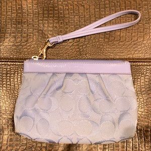 Coach wristlet